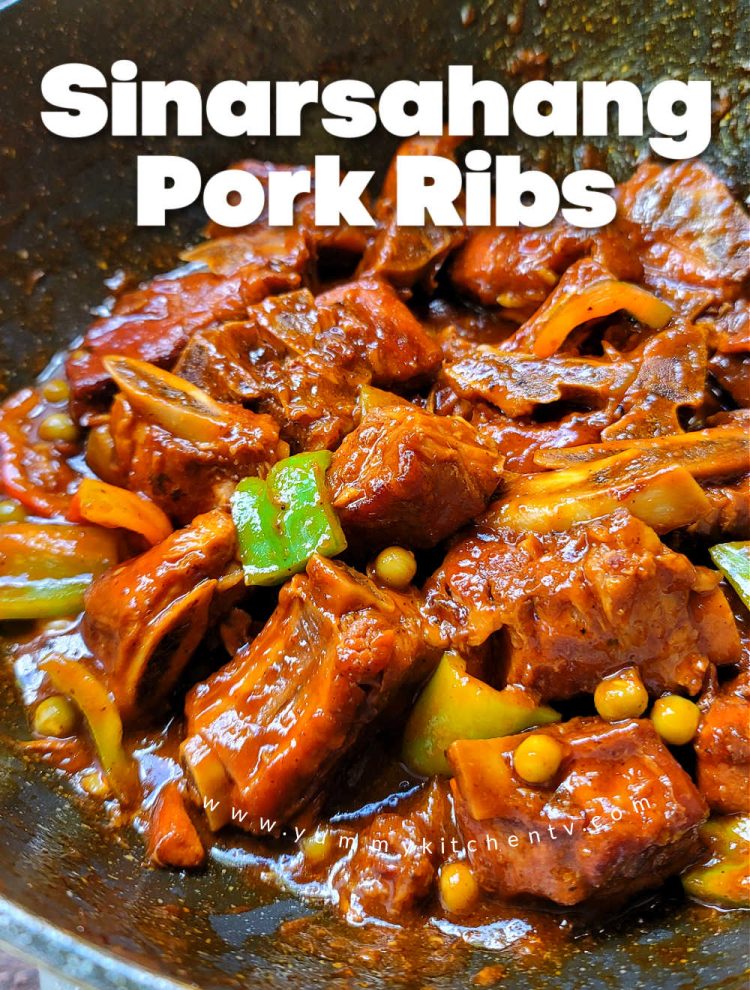 Sinarsahang Pork Ribs - Yummy Kitchen