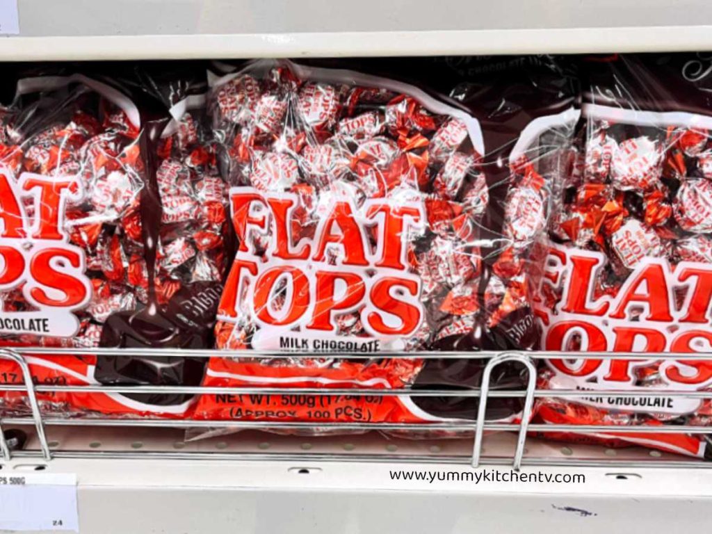 Flat Tops in grocery store