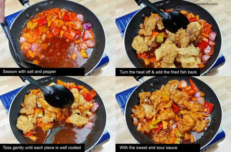 Sweet and Sour Fish Fillet - In just 5 steps - Yummy Kitchen