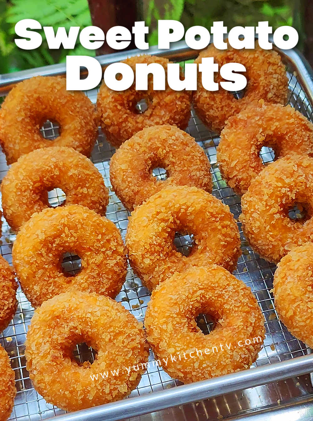 Sweet Potato Donuts Yummy Kitchen