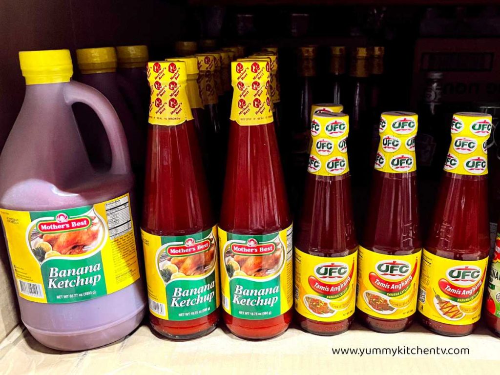 different Banana Ketchup brands in the Philippines