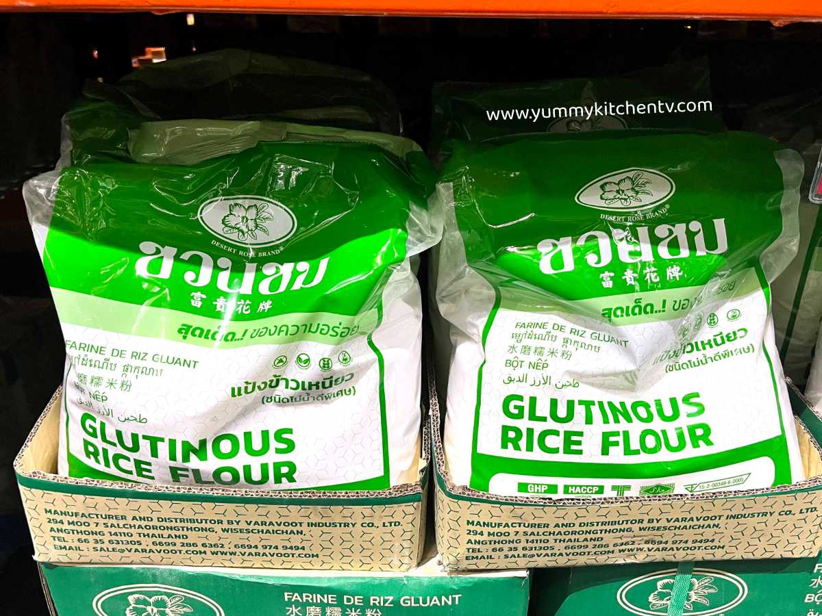 What is Glutinous Rice Flour? How is it used? - Yummy Kitchen