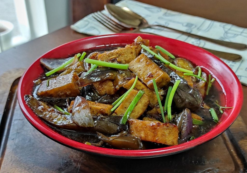 Spicy Eggplant Tofu