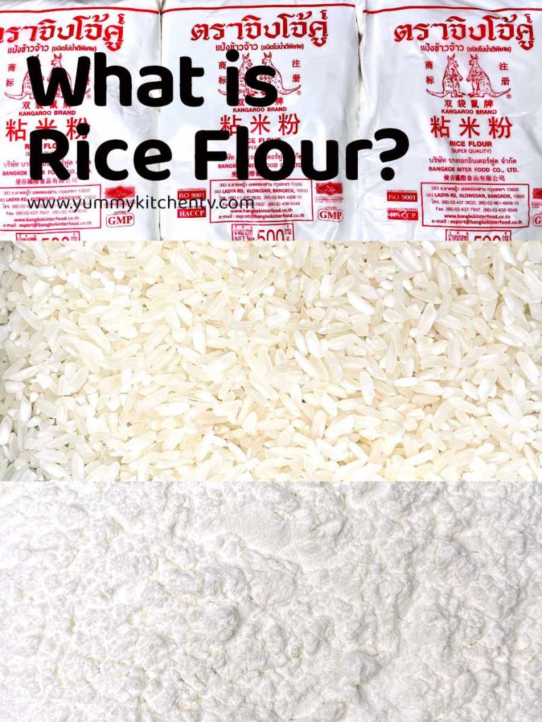 Rice Flour white rice and rice powder