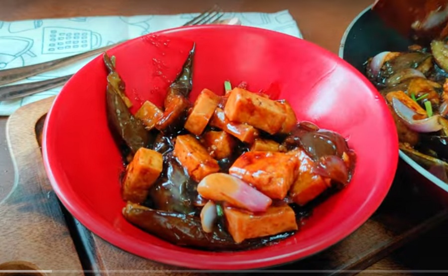 Spicy Eggplant Tofu