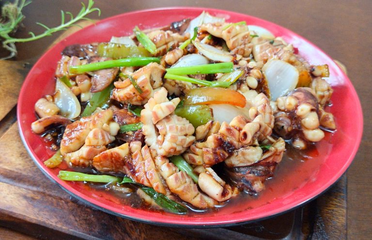 Stir-fry Squid