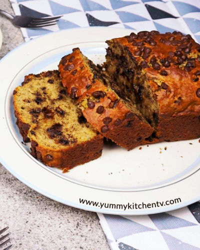 Chocolate chip banana bread