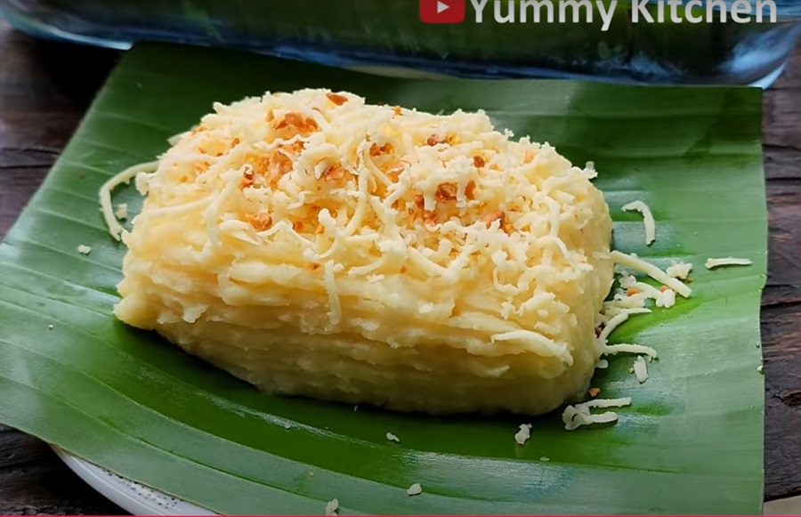 Nilupak na Kamoteng Kahoy Recipe