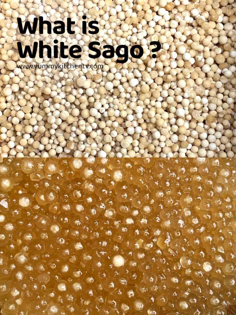 What is White sago pearls