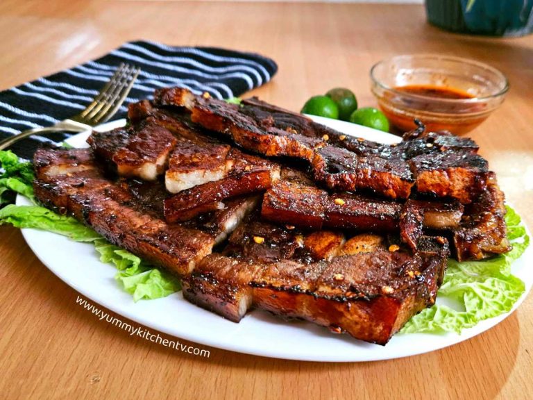 Oven Grilled Liempo