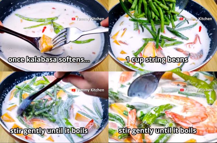 Ginataang Hipon - Yummy Kitchen