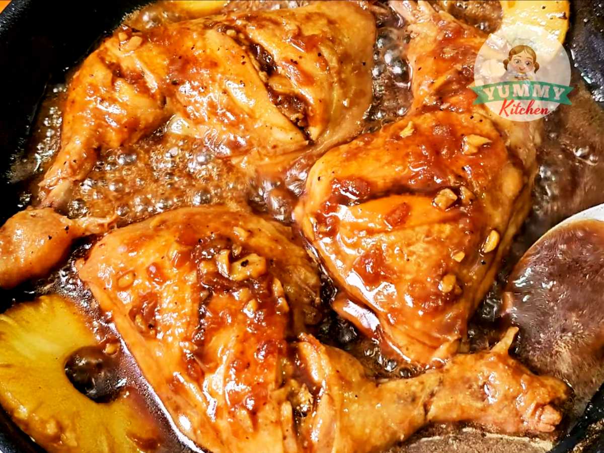 Chicken Leg Quarter Hamonado( in a pan ) Yummy Kitchen