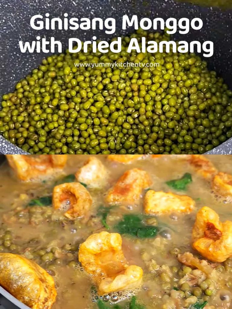 how to make Ginisang Monggo with Dried Alamang