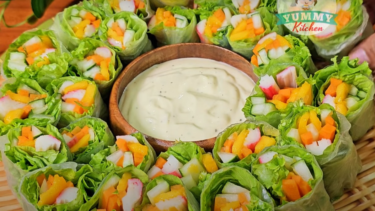  Mango Kani Rolls