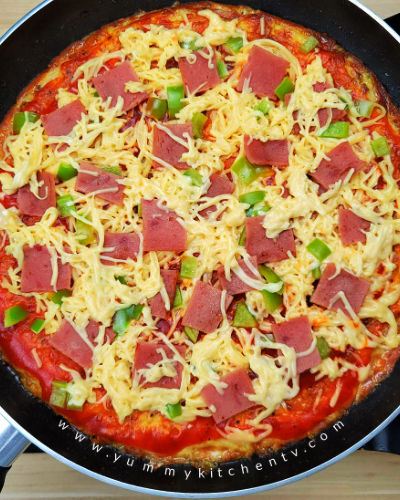 Cabbage Pizza