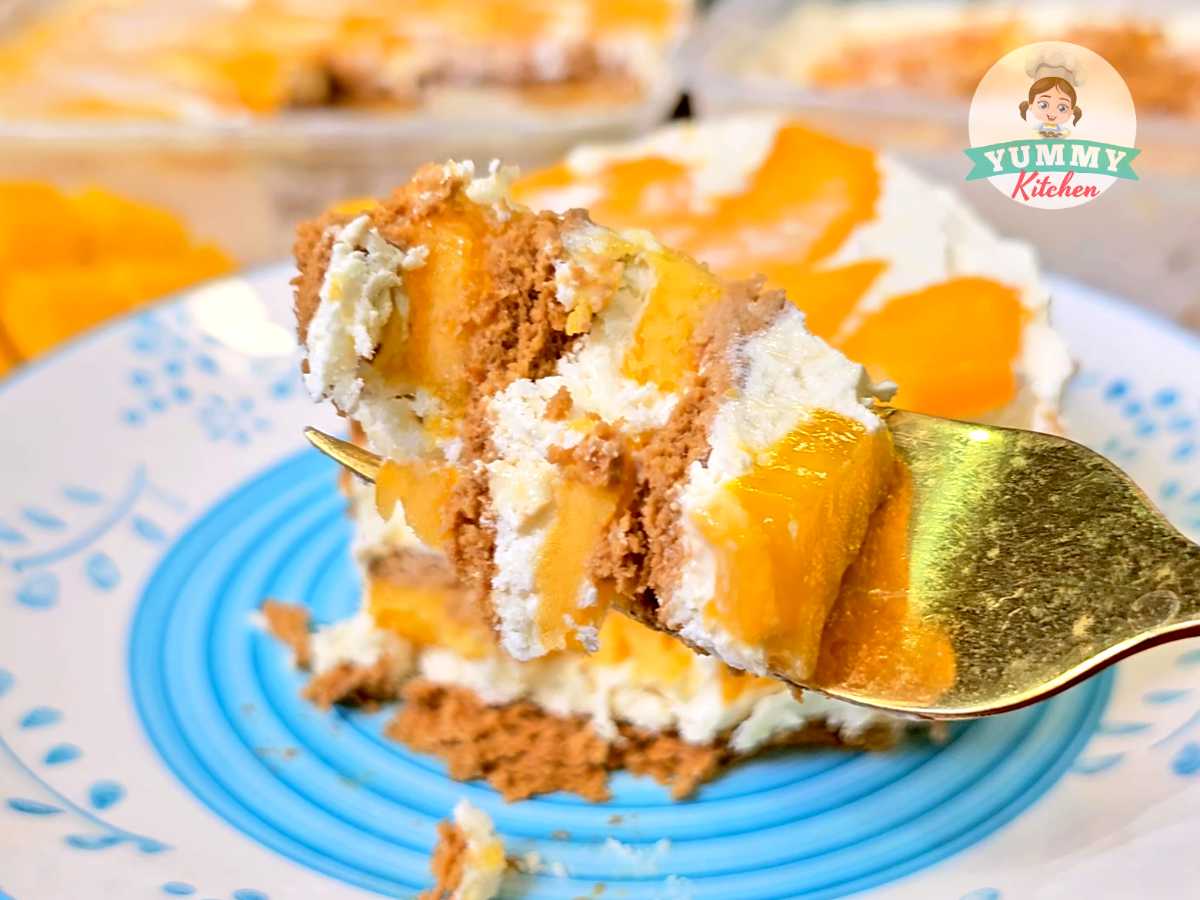 Mango Graham Recipe ( Mango float ) - Yummy Kitchen