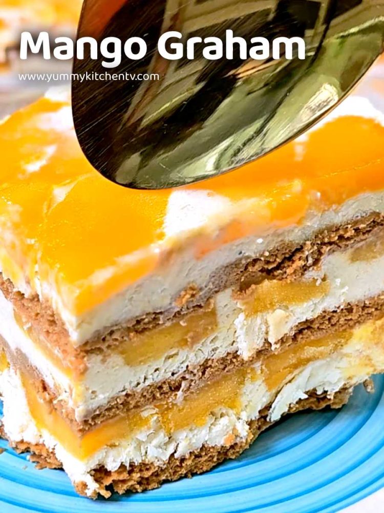 Mango Graham Recipe ( Mango float ) - Yummy Kitchen