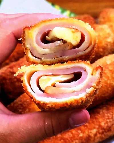 Ham and Cheese Rolls