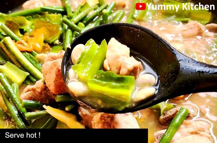 Bulanglang na Paayap ( A Filipino Vegetable soup ) - Yummy Kitchen