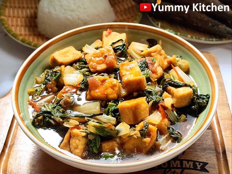 Ginisang Pechay with Tofu