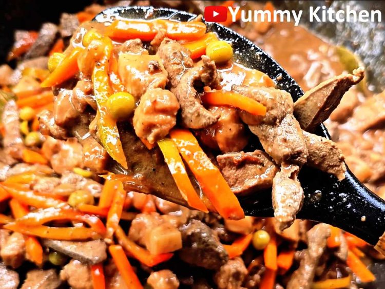 Igado Recipe - A Filipino (Ilocos) Pork and Liver Dish - Yummy Kitchen