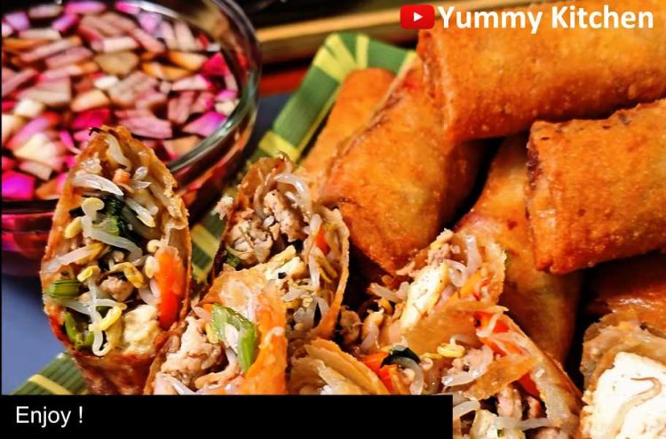 Vegetable Lumpia (Lumpiang Gulay) ( Lumpiang Gulay ) - Yummy Kitchen