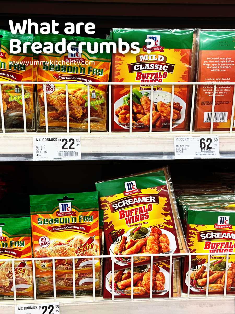 What are Breadcrumbs? 'Homemade and Store bought' Yummy Kitchen