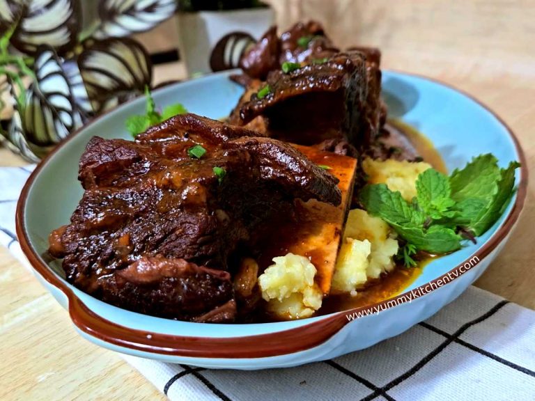 Braised Beef Short Ribs – Tender, Flavorful and Comforting