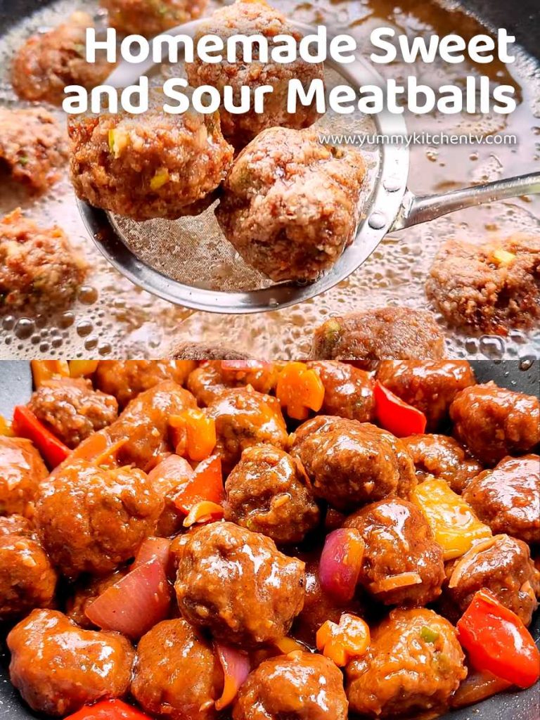 how to make meatballs sweet and sour