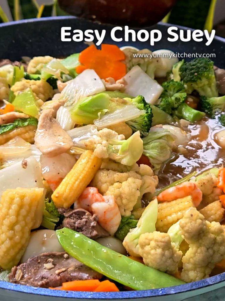 easy chop suey food