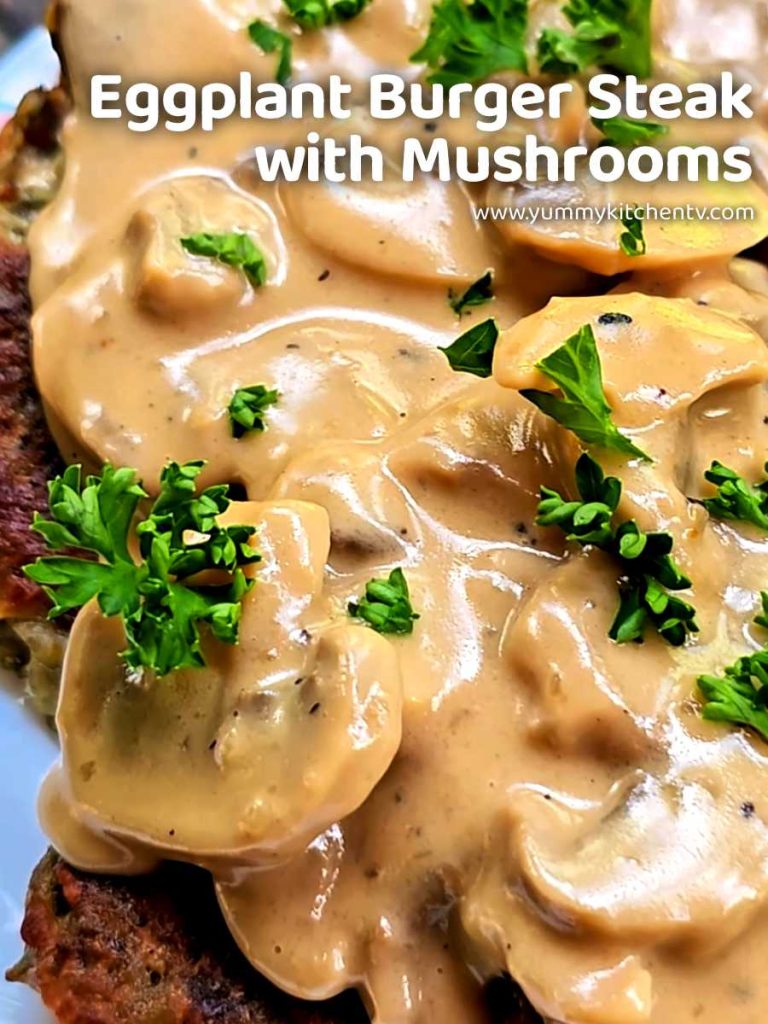 filipino burger steak with mushroom sauce recipe