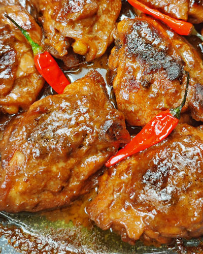 Chicken Adobo sa Gata