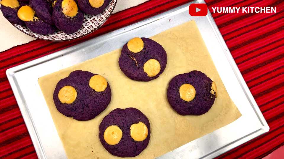 ube halaya cookies