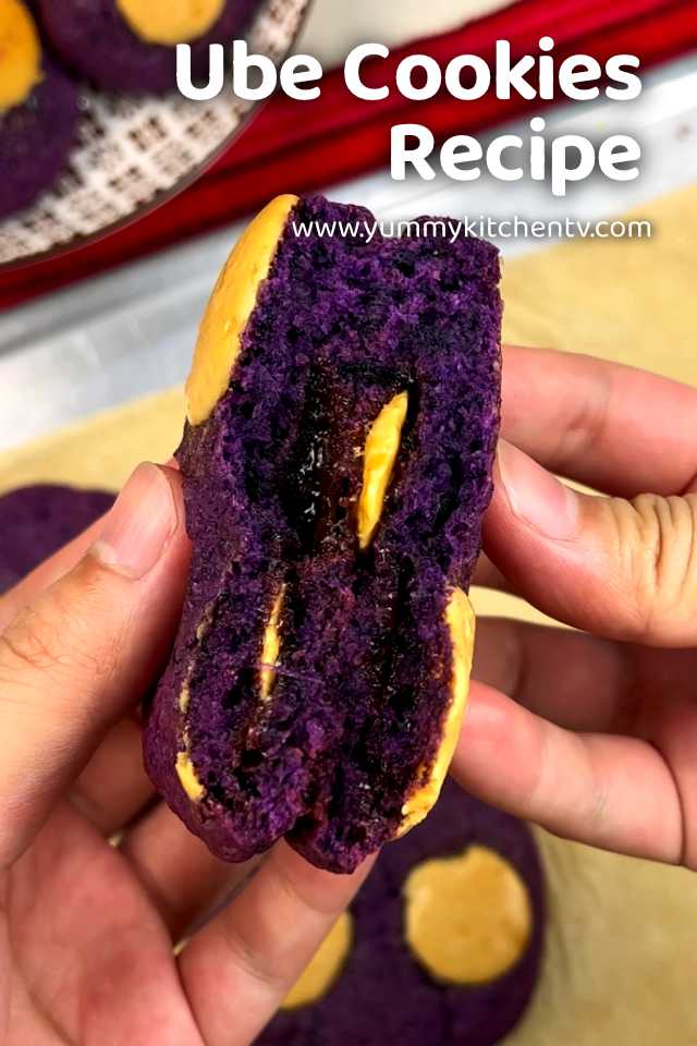 how to make ube cookies