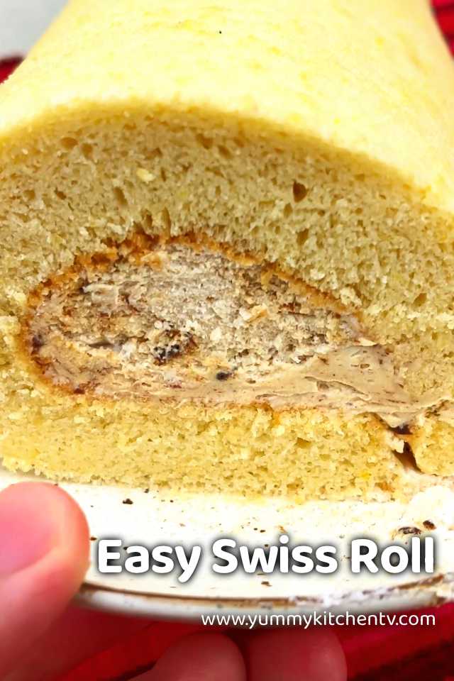 simple and easy swiss roll recipe