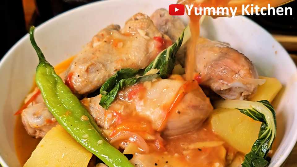 kinamatisang manok recipe easy