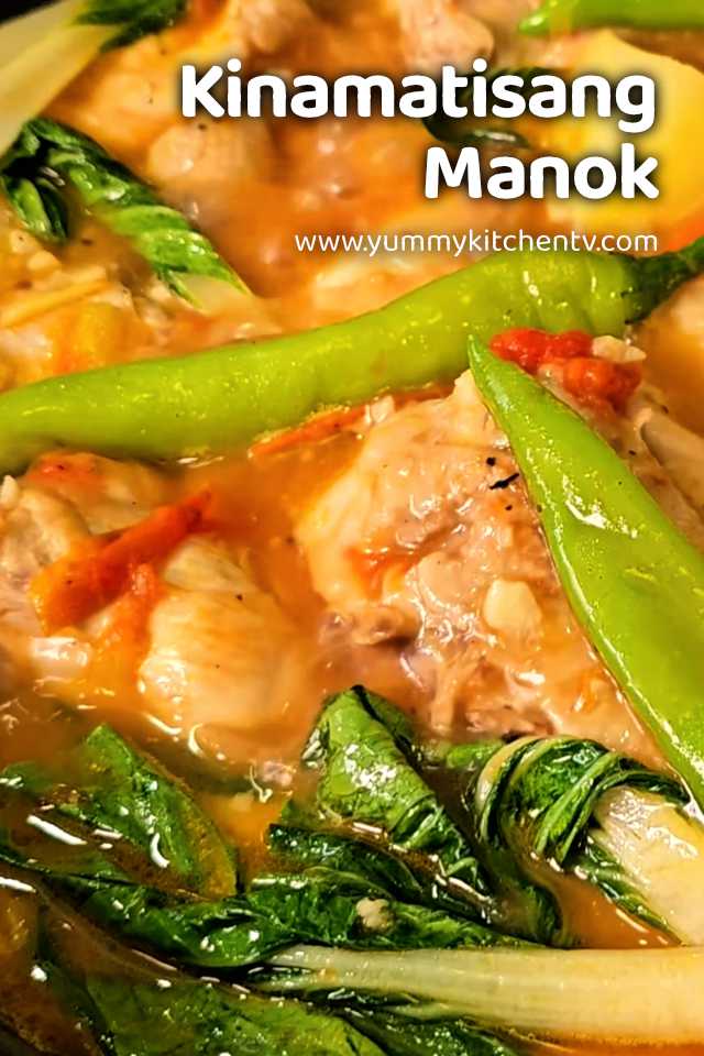 kinamatisang manok recipe pinoy style