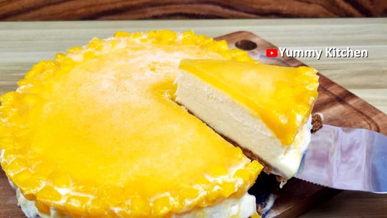 Mango Cheesecake Recipe – A refreshing creamy dessert