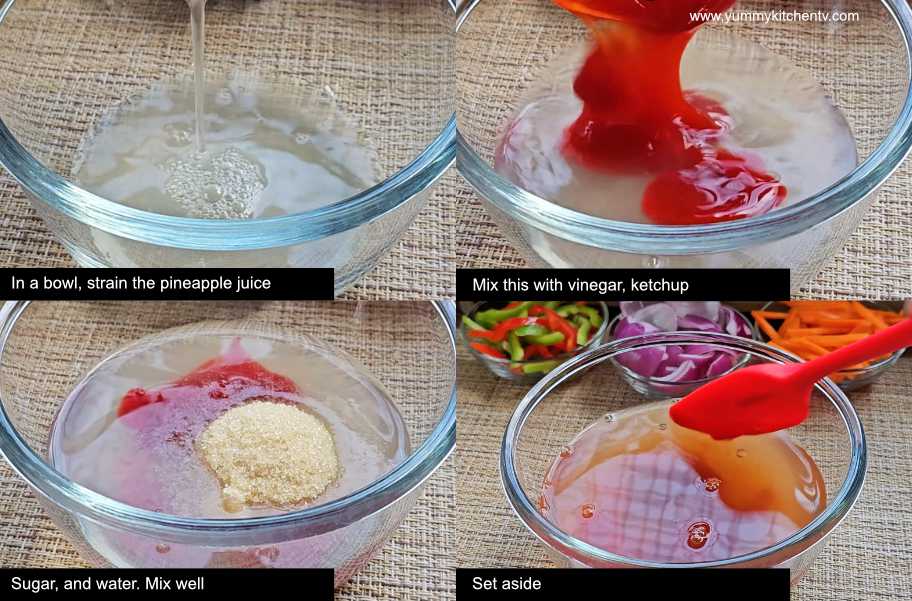 sweet and sour sauce for fish