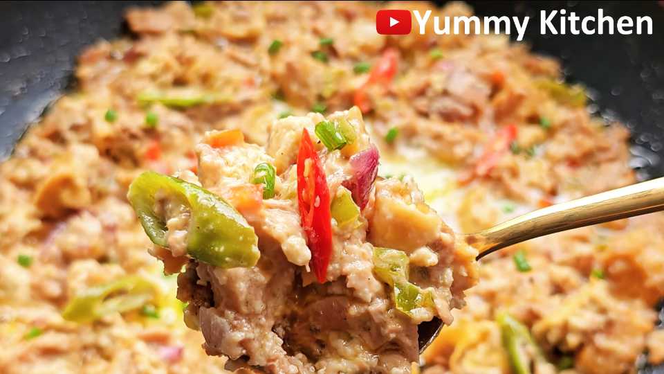 simple tuna and tokwa sisig recipe