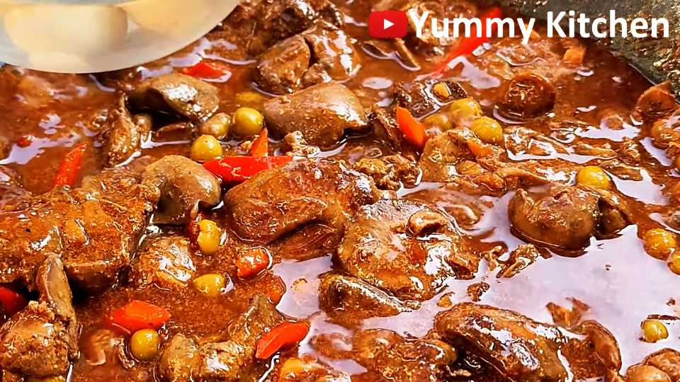 Sinarsahang Atay ng Manok Recipe