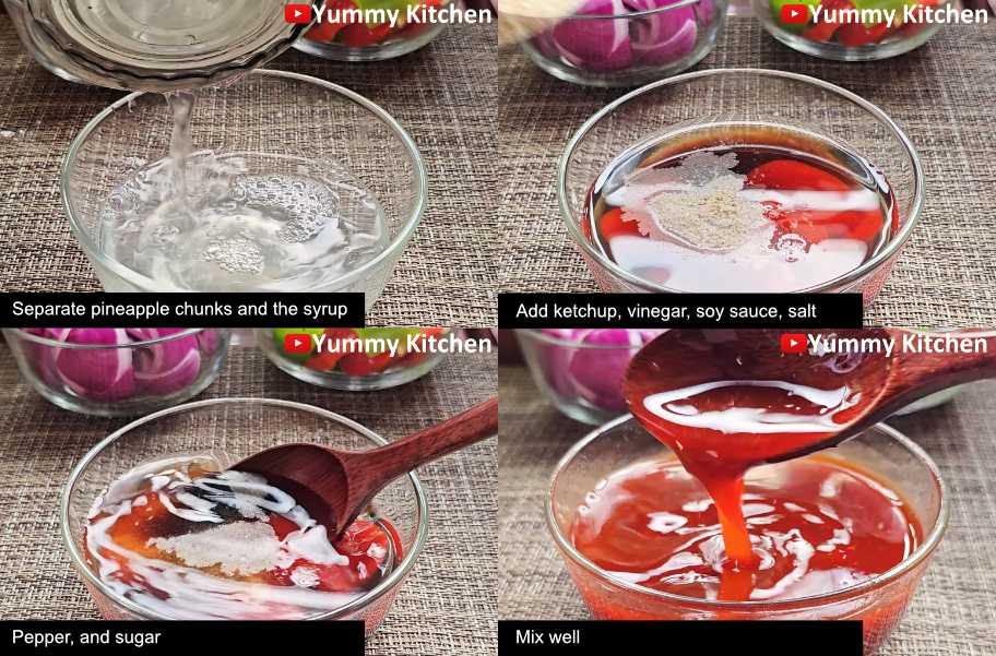 recipe for sweet and sour chicken