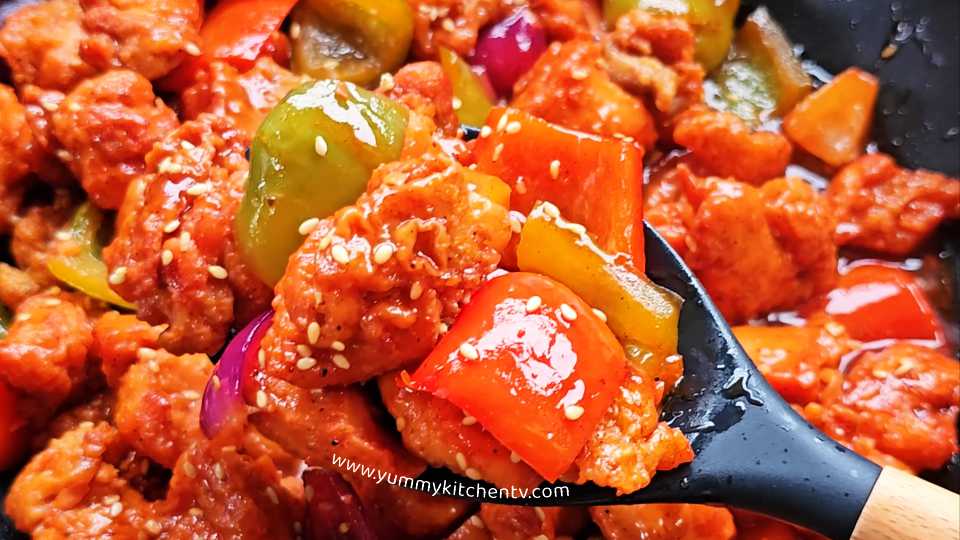 sweet and sour chicken recipe easy