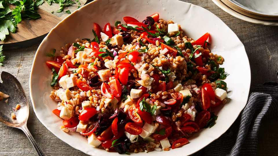 Farro salad