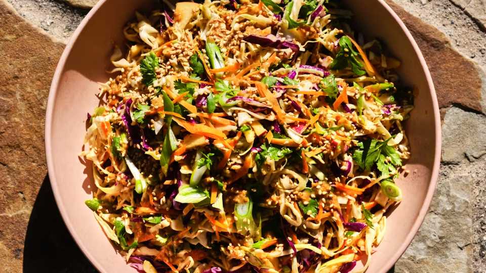 Sesame Coleslaw
