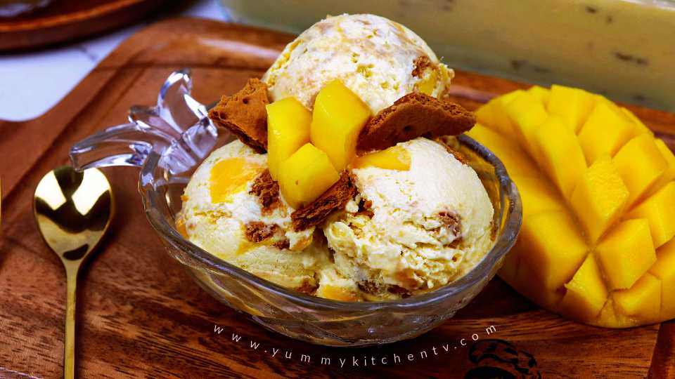 homemade vanilla ice cream without eggs