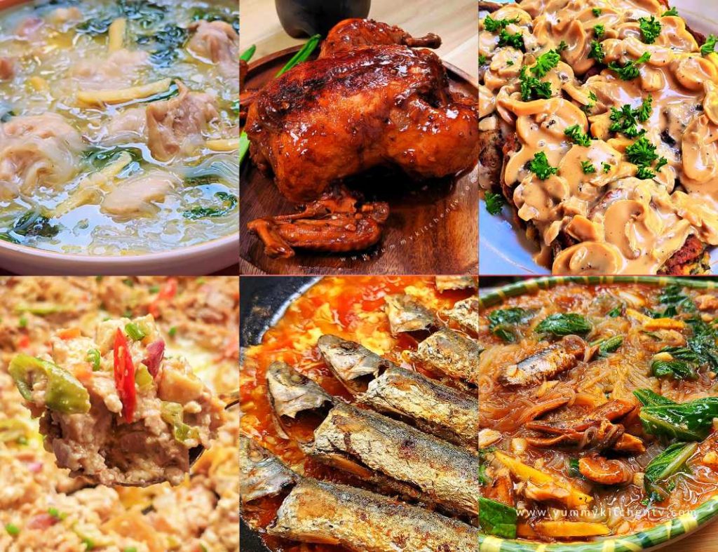 Free budget friendly meal plans for a week