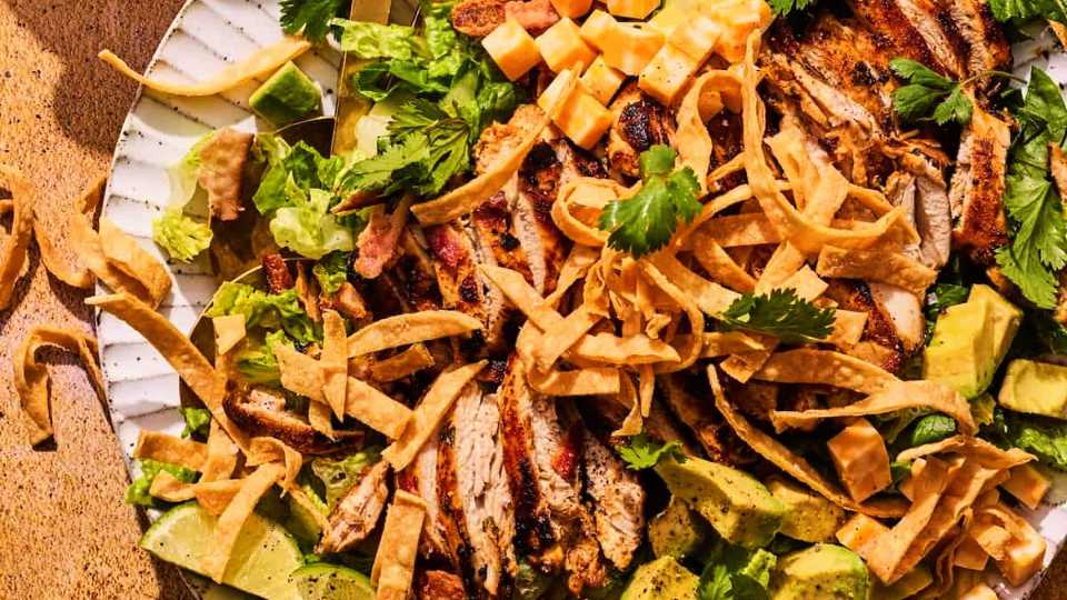 easy salad recipes with chicken