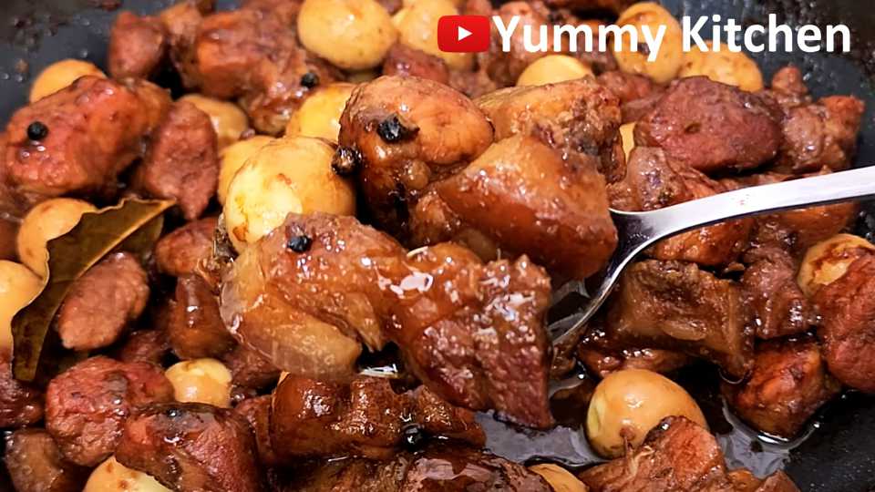 pork adobo with quail eggs recipe easy