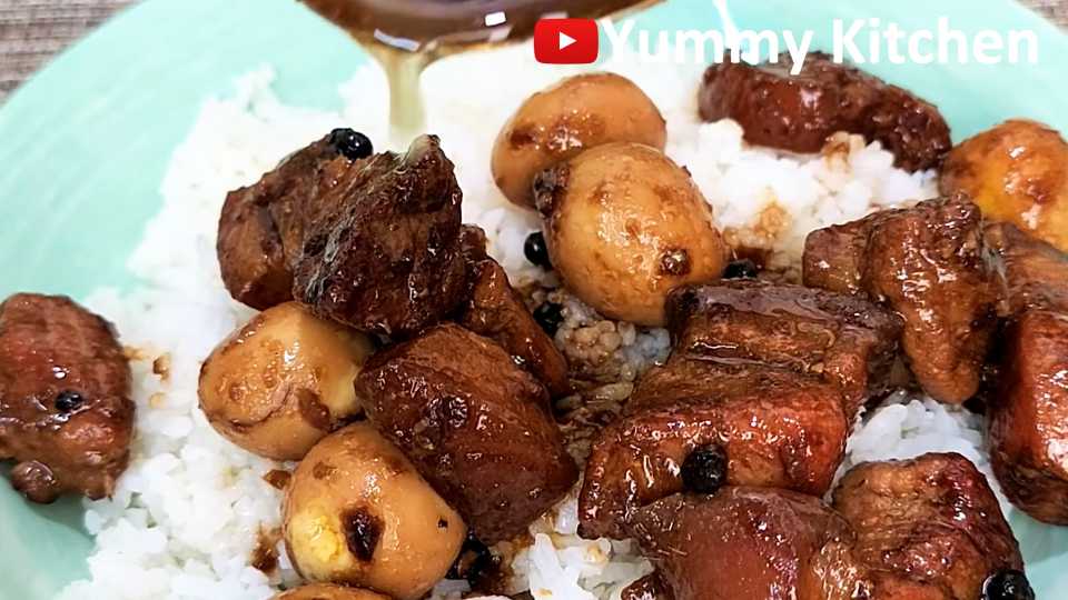pork adobo with egg